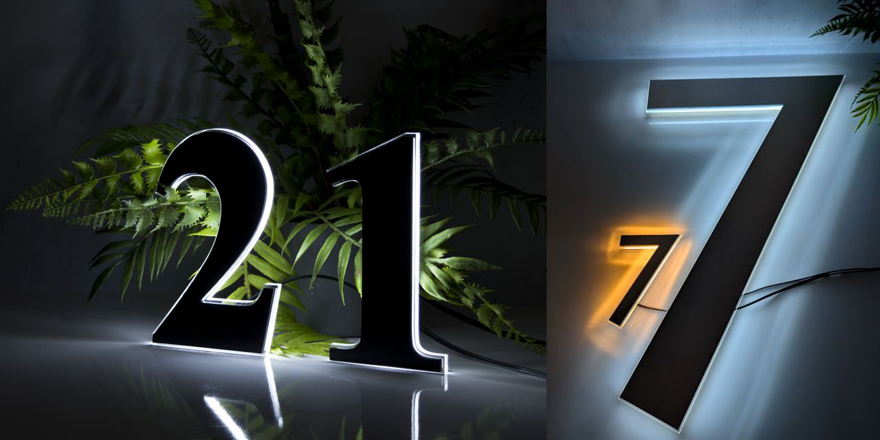 LED House Numbers 